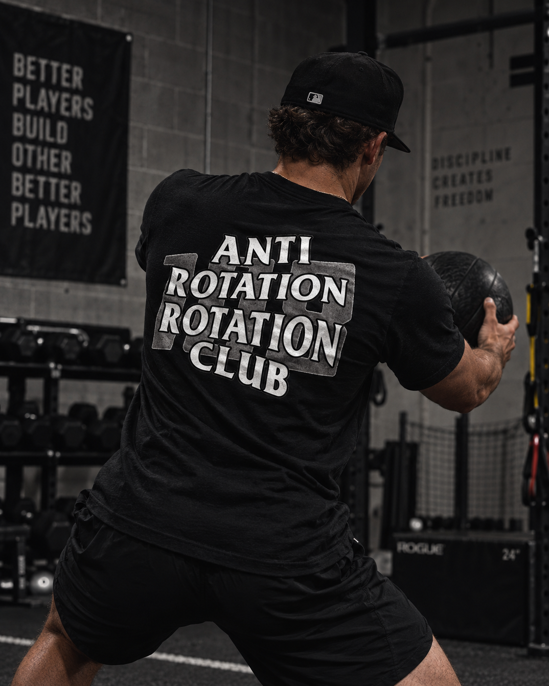 108 Anti Rotation Rotation Club Graphic T-Shirt
