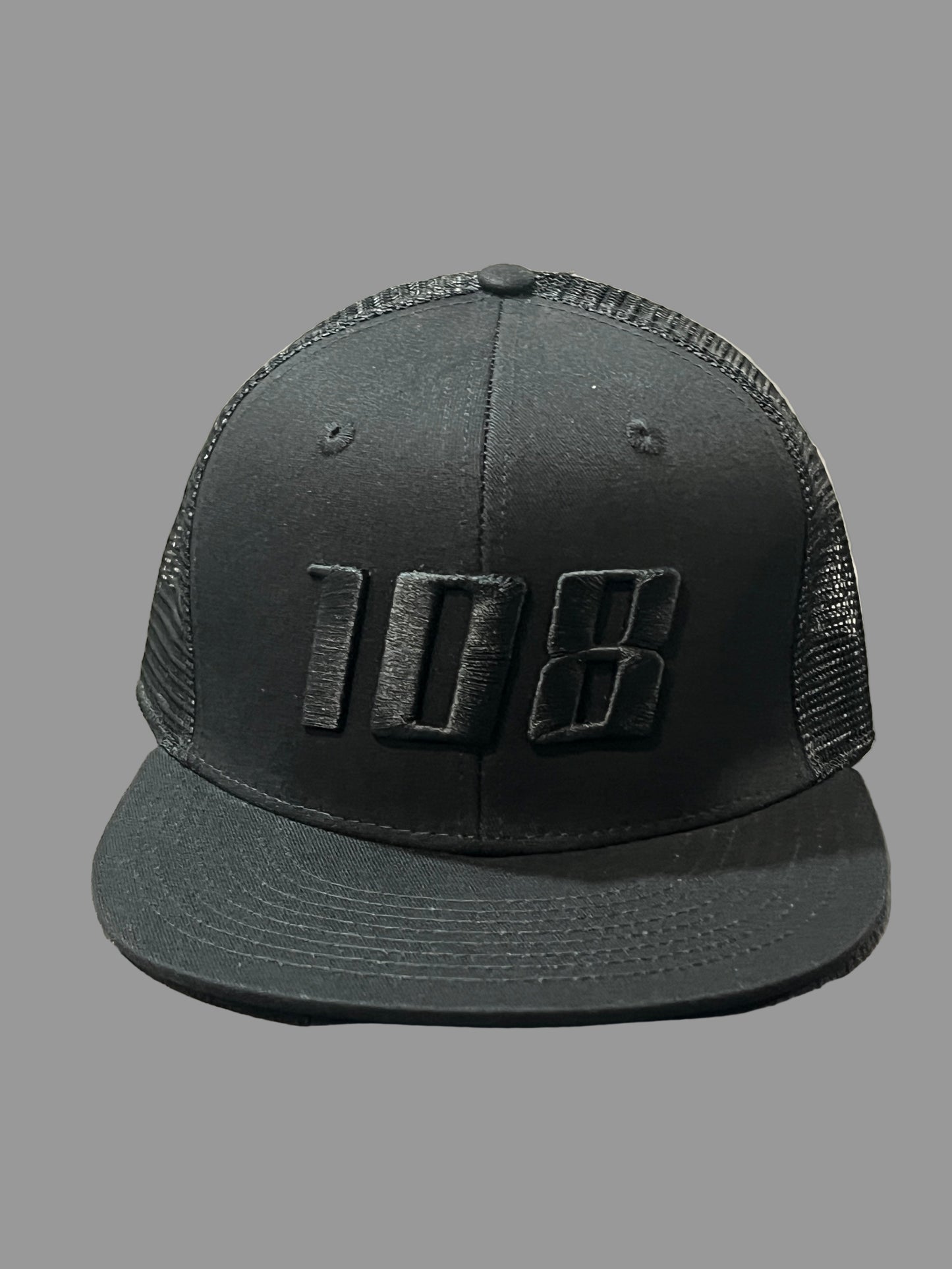 All Black 108 Hat
