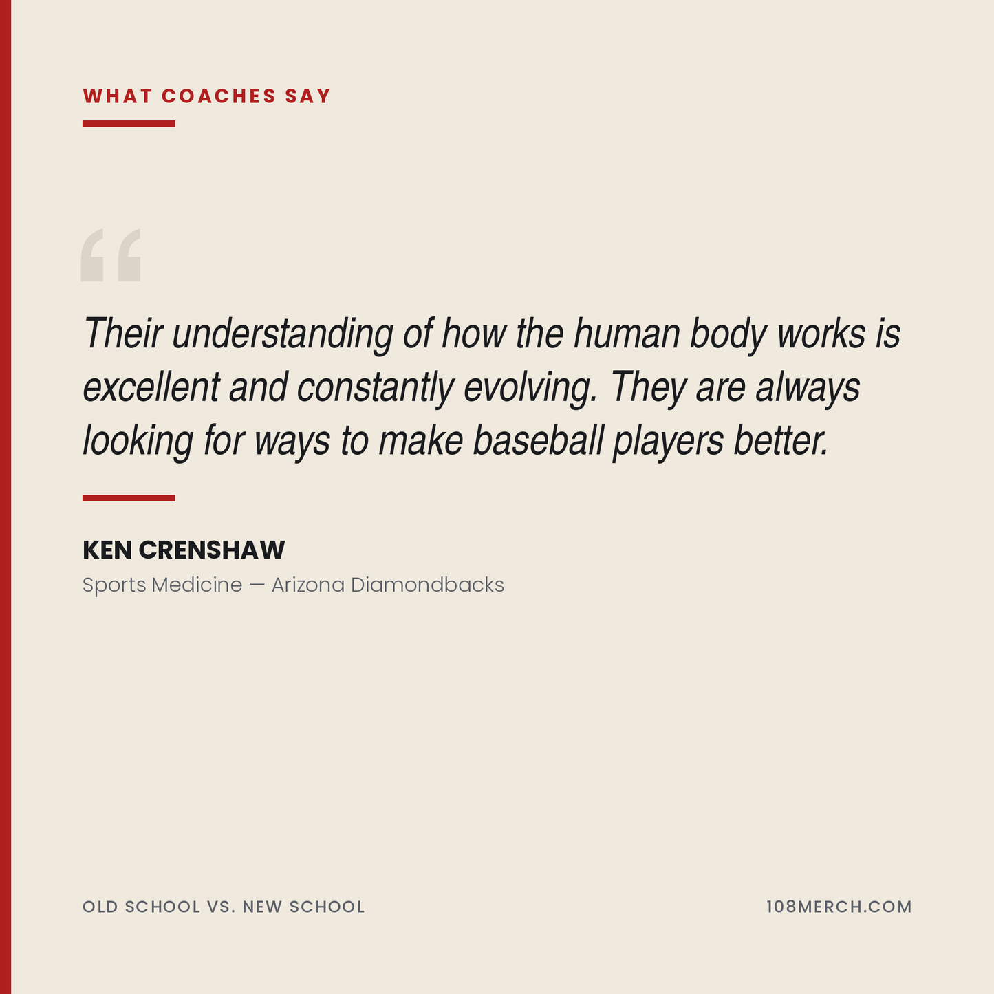 Old School vs. New School: The Application of Data and Technology into Baseball