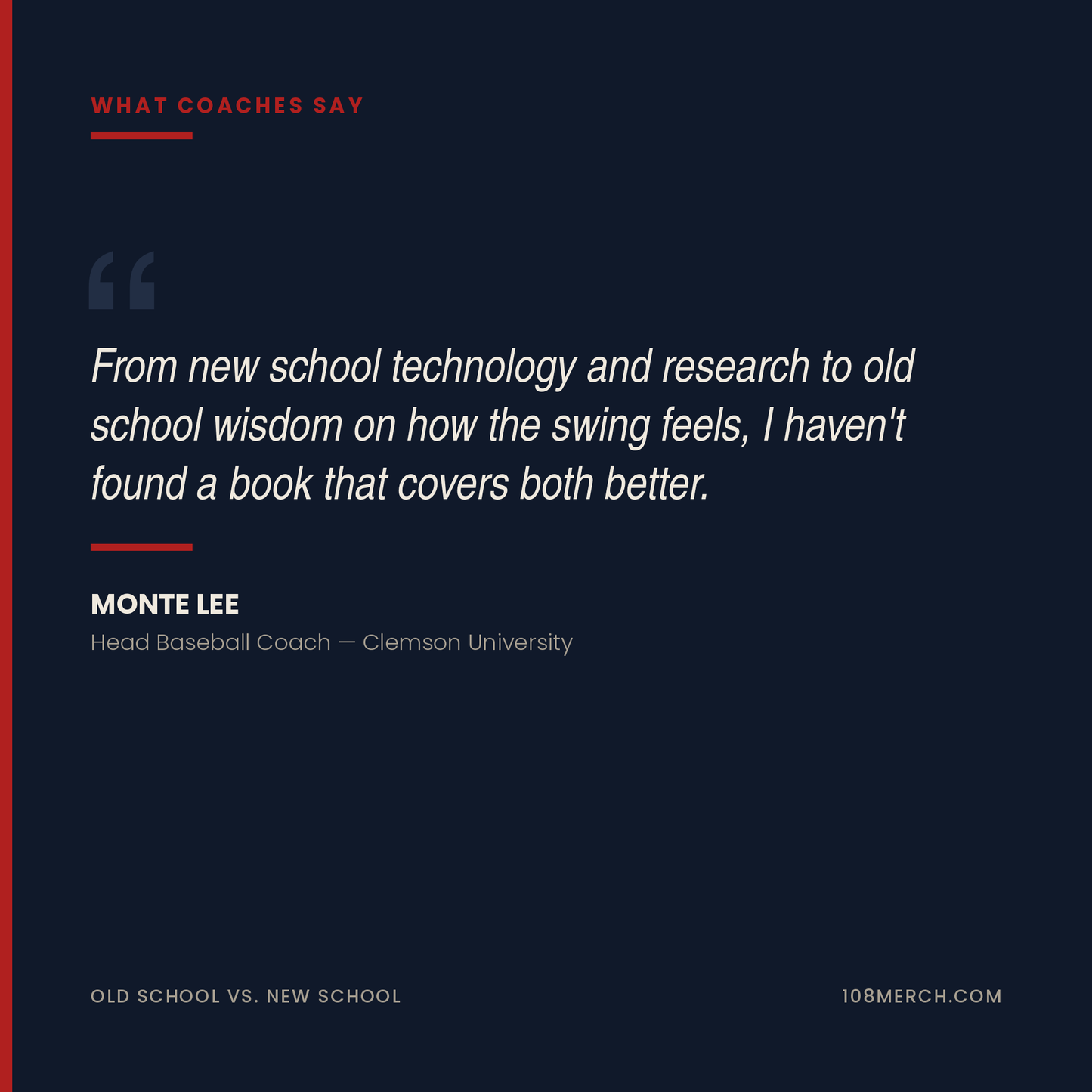 Old School vs. New School: The Application of Data and Technology into Baseball