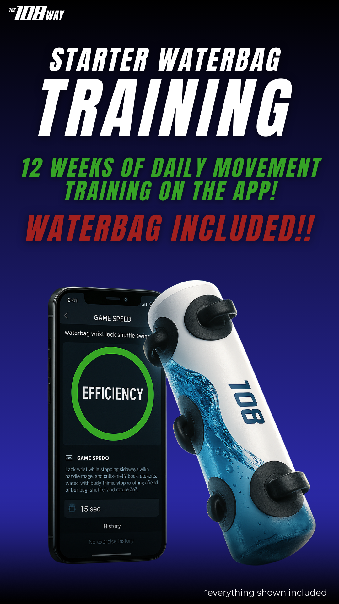 Movement Programming (WATERBAGS INCLUDED)