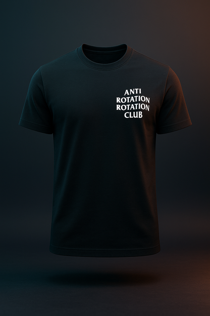 Anti Rotation Rotation Club Graphic T-Shirt