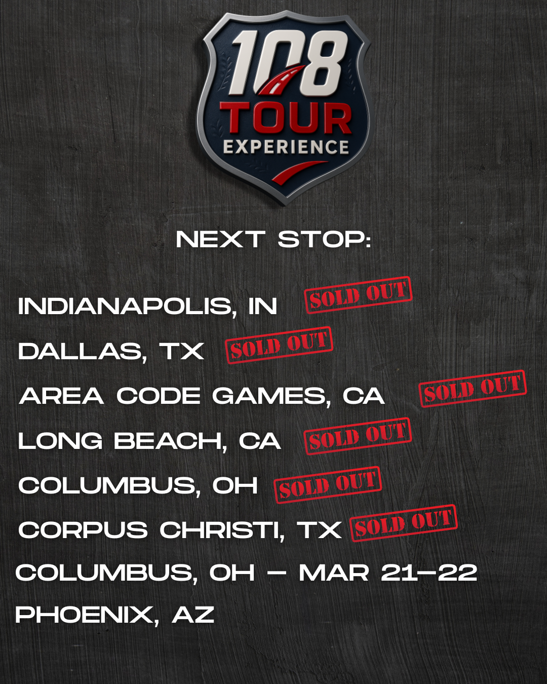 108 Tour Experiences