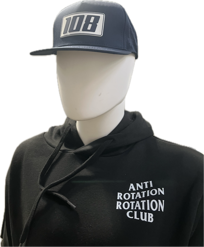 Navy 108 Logo White Patch Hat